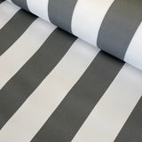 UV Water Repellent Outdoor Fabric - Whitesands Stripe - Select Colour - £9.50 Per Metre -  Sold by Half Metre