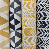 Upholstery - Stof - Chevron/Rhombe - Select Colour and Design - £19.00 Per Metre - Sold by Half Meter