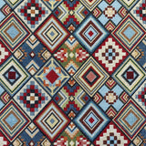 Tapestry - Multi Diamonds - Large -Coloured - £14.50 Per Metre - Sold by Half Metre