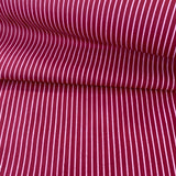 Polycotton - Pinstripe - Select Colour - £3.50 Per Metre - Sold by Half Metre