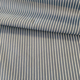 Polycotton - Pinstripe - Select Colour - £3.50 Per Metre - Sold by Half Metre