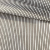 Polycotton - Pinstripe - Select Colour - £3.50 Per Metre - Sold by Half Metre