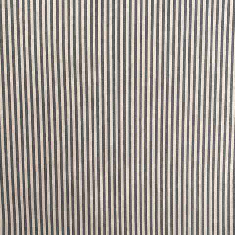 Silky Soft Lining - Grey/White Stripe  - Pop Up Shop - £2.50 per Metre - Sold By The Metre