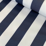 UV Water Repellent Outdoor Fabric - Whitesands Stripe - Select Colour - £9.50 Per Metre -  Sold by Half Metre
