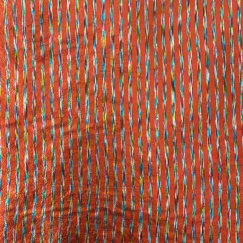 Patterned Lame - Blurred Lines - Pop Up Shop - £2.50 per Metre - Sold By The Metre