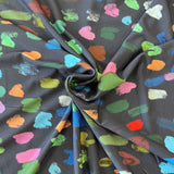 Polyester Elastane Jersey - Colour Splash - £6.00m was £12 Per Metre - Sold By Half Metre