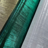 Metallic Crinkle Foil Jersey - Select Colour - £7.50 Per Metre - Sold By Half Metre