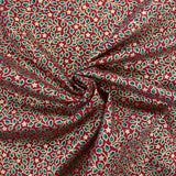 100% Cotton  - Christmas - Mini Holly Leaves - Select Colour - £8.50 Per Metre - Sold by Half Metre