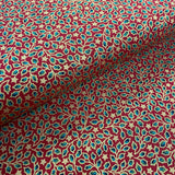 100% Cotton  - Christmas - Mini Holly Leaves - Select Colour - £8.50 Per Metre - Sold by Half Metre