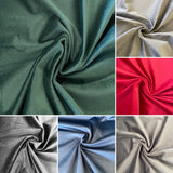 Stof Vienne Velvet - Select Colour - £15.00 Per Metre - Sold by Half Metre