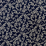 100% Cotton - Christmas - Metallic Vines - £9.50 Per Metre -  Sold by Half Metre