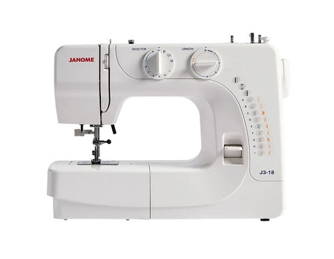 janome j3-18 sewing machine KAYES TEXTILES WESTCLIFF SOUTHEND ESSEX FABRIC SHOP 