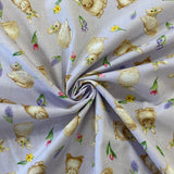 100% Cotton  - Henry Glass - Hoppy Hunting - £12.00 per metre - Sold by half metre