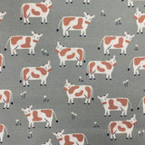 100% Cotton  - Farm Days - Cows - £10.00 per metre - Sold by half metre