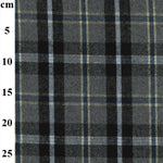 Brushed Cotton Checks - Grey - £7.00 Per Metre - Sold By Half Metre