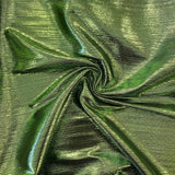 Metallic Crinkle Foil Jersey - Select Colour - £7.50 Per Metre - Sold By Half Metre