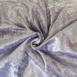 Crushed Velvet - Select Colour 2 - £4.50 Per Metre - Sold By Half Metre