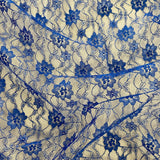Economy Flower Lace - Select Colour - Sold By Half Metre