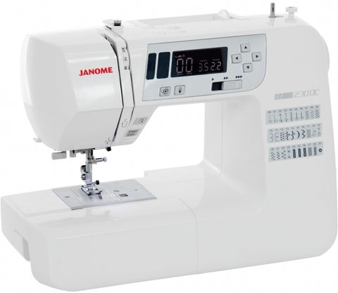JANOME 230DC SPECIAL OFFER SEWING MACHINE KAYES TEXTILES WESTCLIFF SOUTHEND ESSEX FABRIC SHOP 