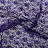 Economy Flower Lace - Select Colour - Sold By Half Metre