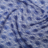 Economy Flower Lace - Select Colour - Sold By Half Metre