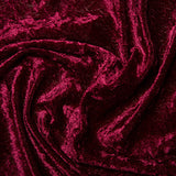 Crushed Velvet Fabric Material - Costumes Tablecloths Craft fairs Display Tables WINE - Per 0.5 Metre