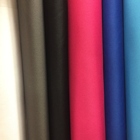Water-Repellent (Soft) Polyester - Select Colour - £5.50 Per Metre - Sold by Half Metre