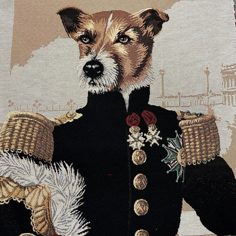 Tapestry Panels - Military Dog