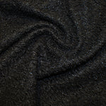 Boucle - Black - £14.50 Per Metre - Sold By Half Metre