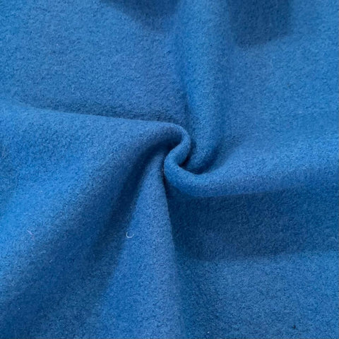 Boiled Wool - Turquoise - £25.00 Per Metre - Sold by Half Metre