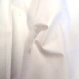 white polycotton drill fabric