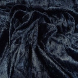 Crushed Velvet Navy (per 0.5 metre)
