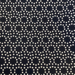 Remnant 150507 1.5m 100% Cotton Star Circles - 114cm Wide
