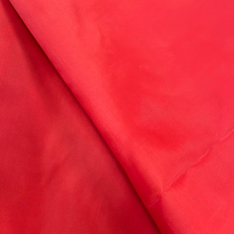 ** 0.5m x 1.5m Red Dress Lining - Remnant 91209 **