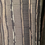 Khaki Stripe Polyester - Pop Up Shop - £2.50 Per Metre - Sold By The Metre