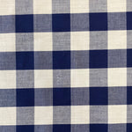 1" Gingham - Select Colour - £3.80 Per Metre -  Sold by Half Metre