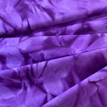 100% Cotton - Tie Dye - Purple - £9.00 Per Metre -  Sold by Half Metre