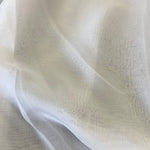 Remnant 041001 0.8m White Voile - 150cm Wide