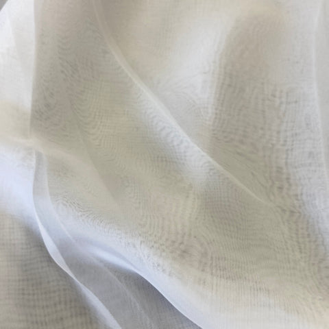 ** Remnant 041001 0.8m White Voile - 150cm Wide