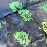 100% Cotton - Batik - Tortola Leaf - Blue - £7.50 Per Metre - Sold by Half Metre