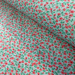 Polycotton Print - Little flower - Select Colour - £3.00 Per Metre - Sold by Half Metre