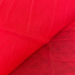 Remnant 250416 1.5m Dress Net Red - 150cm wide