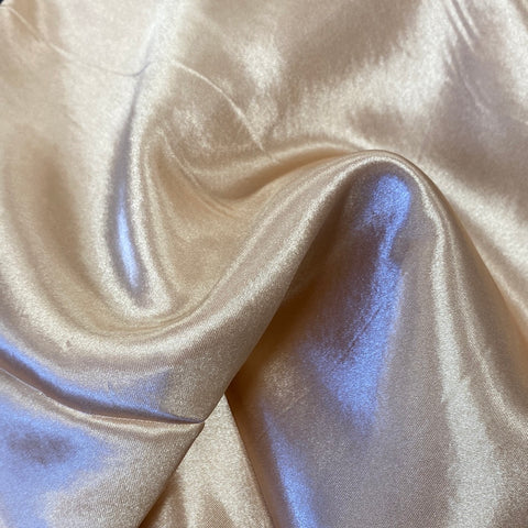 ** Remnant 090108 0.5m Polyester Satin  Gold - 150cm Wide approx
