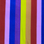 Polycotton - Soft Rainbow Stripe - £3.00 Per Metre -  Sold by Half Metre