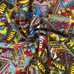 100% Cotton - Marvel Comic Strip - £11.00 Per Metre - Sold By Half Metre