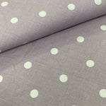 Remnant 041018 2.15m Heavyweight 100% Cotton - Lilac Spot - 140cm wide approx