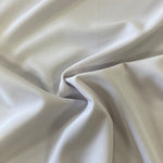 Poly Viscose Spandex - White - Sold by Half Metre