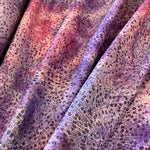 100% Cotton - Batik - Firework - Purple/Pink - £9.00 Per Metre -  Sold by Half Metre