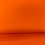Remnant 80412  0.9m Polycotton Drill - Orange - 150cm wide