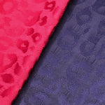 Tonal Leopard Print Stretch Jacquard - Select Colour - £7.50 Per Metre - Sold By Half Metre